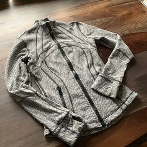 Grey Herringbone Define Jacket - Lululemon